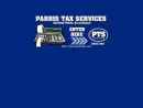 Parris Tax & Accounting Service's Website