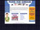 Pars Ice Cream CO's Website