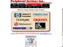 Peripheral Services Inc's Website