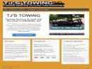 Tj's Towing's Website