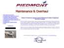 PIEDMONT AVIATION COMPONENT SERVICES, LLC.'s Website