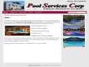 Pool Services Corp's Website