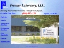 Premier Laboratory, LLC.'s Website