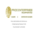 PRIDE ENTERPRISES INC's Website