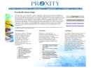PROXITY ELECTRONIC COMMERCE, LLC's Website