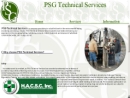 PSG TECHNICAL SERVICES INC's Website