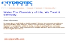 HYDROTEC SYSTEMS COMPANY INC's Website