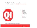 QUALITY CONTROL INSPECTION INC's Website