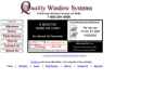 Quality Window Systems Inc's Website