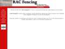 RAC Fencing Inc's Website