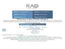 Rao Plastic Surgery's Website