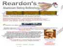 Reardon's Aluminum Siding Refinishing Inc's Website