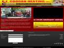 R.E. Coogan Heating Inc's Website