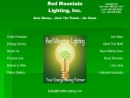 Red Mountain Lighting's Website