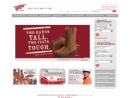 Red Wing Shoe Store's Website