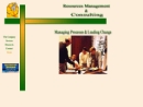 RESOURCES MANAGEMENT & CONSULTING's Website