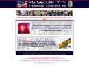 R G Security Training Center's Website