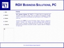 RGV BUSINESS SOLUTIONS PC's Website