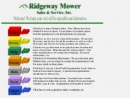 Ridgeway Mowers Sales & Svc's Website