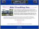 R & J Trucking's Website