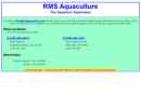 RMS Aquaculture Inc's Website