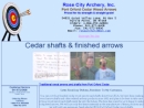 Rose City Archery Inc's Website