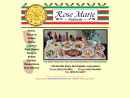 Rose Marie's Restaurant's Website