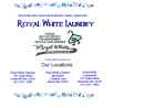Royal White Laundry's Website