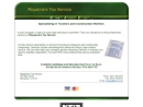 Royanne's Tax Service's Website