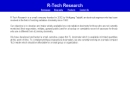 R TECH RESEARCH's Website