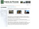 SABINE & WATERS INC's Website