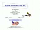 Sable Construction Inc's Website