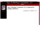 SAGE TECHNOLOGY CONSULTANTS, LLC's Website