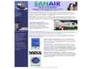 Sanair Indoor Air Quality's Website