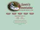 Santi's Fountains's Website