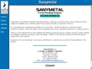 Sanymetal's Website
