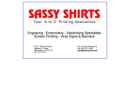Sassy Shirts's Website