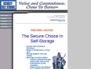 Security Self Storage's Website