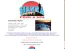 Sierra Pool & Spa Service's Website