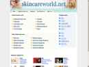 Skin Care World's Website