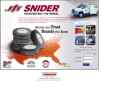Snider Tire Inc's Website