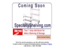 SPECIALTY SHELVING CO.'s Website