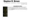 BROWN, STEPHEN PHOTOGRAPHY's Website