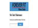 Forever Fit's Website