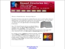 STEWART DIRECTORIES INC's Website