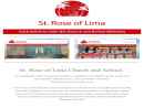 St Rose of Lima's Website