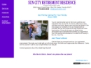 Sun City Retirement Residence's Website