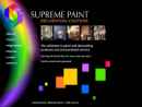 Supreme Paint Decorating's Website