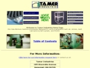 Tamer Industries Inc's Website