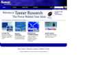 TANNER RESEARCH INC's Website